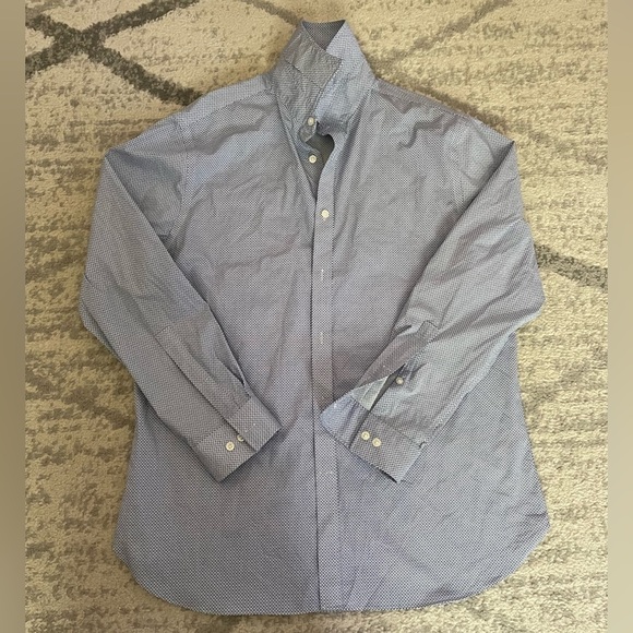 Michael Kors Men’s Collared Button Up Long Sleeve Shirt - Picture 1 of 5